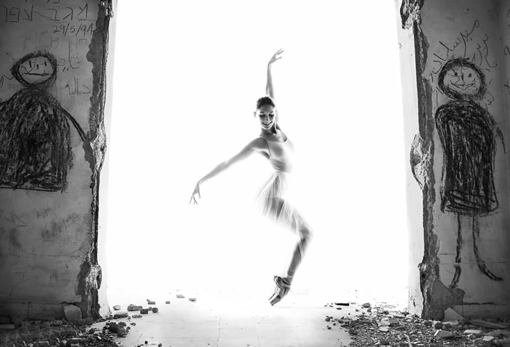 Ballet In Ruins by MAYA ILTUS — canvas wall art