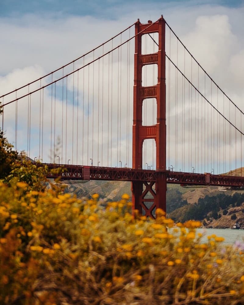 San Francisco Golden Gate Bridge by Del Mundo Imagery — canvas wall art
