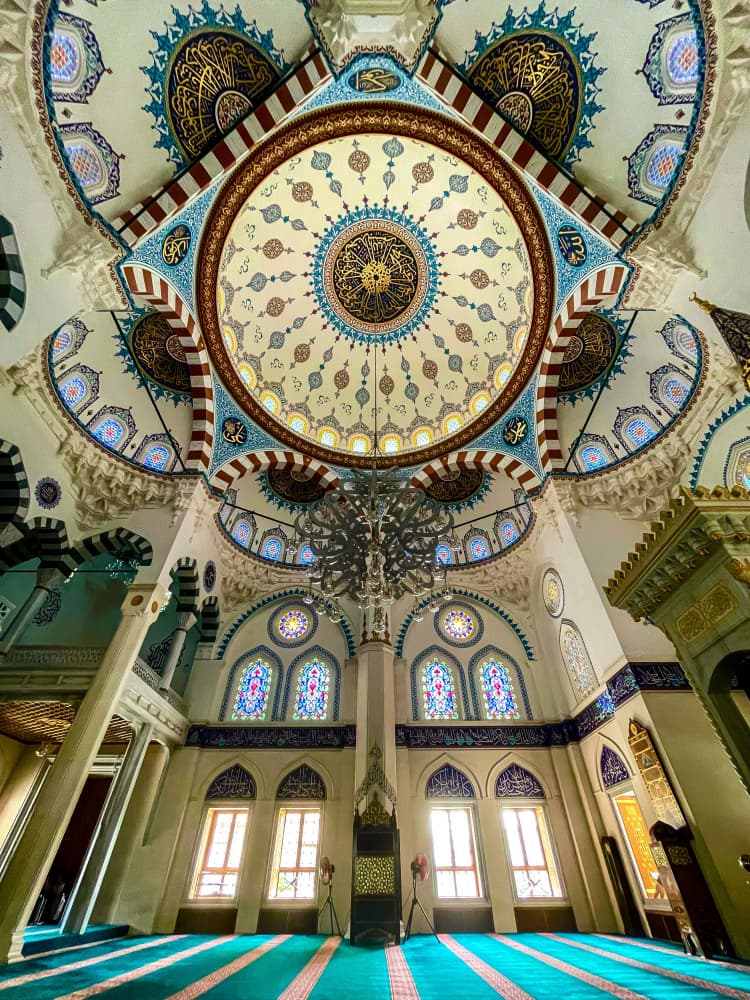 Grand Mosque Interior by KIMIO KOBAYASHI — canvas wall art
