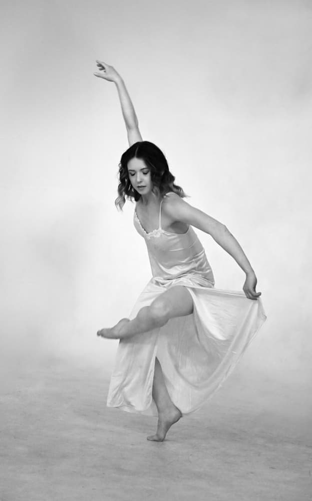 Graceful Dance Movement by Anna Wan — canvas wall art