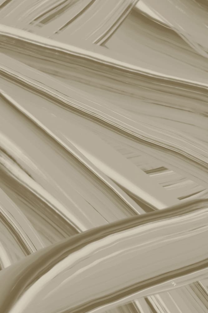 Flowing Neutral Lines by Martina — canvas wall art