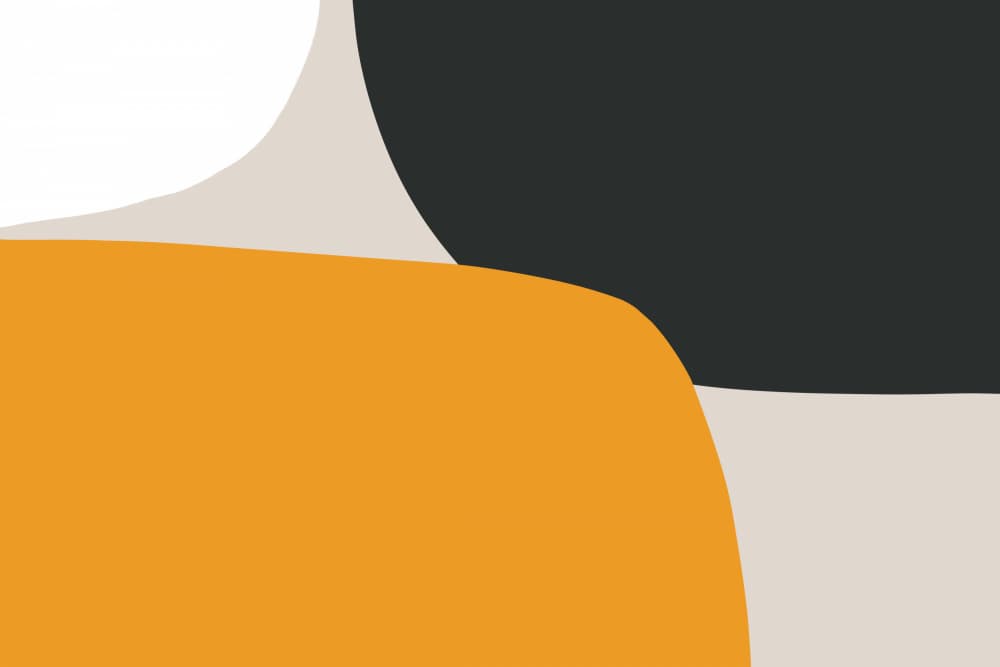 Bold Geometric Shapes by uplusmestudio — canvas wall art