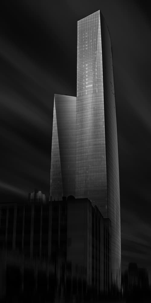 Sleek Urban Architecture by Shelley Quarless — canvas wall art
