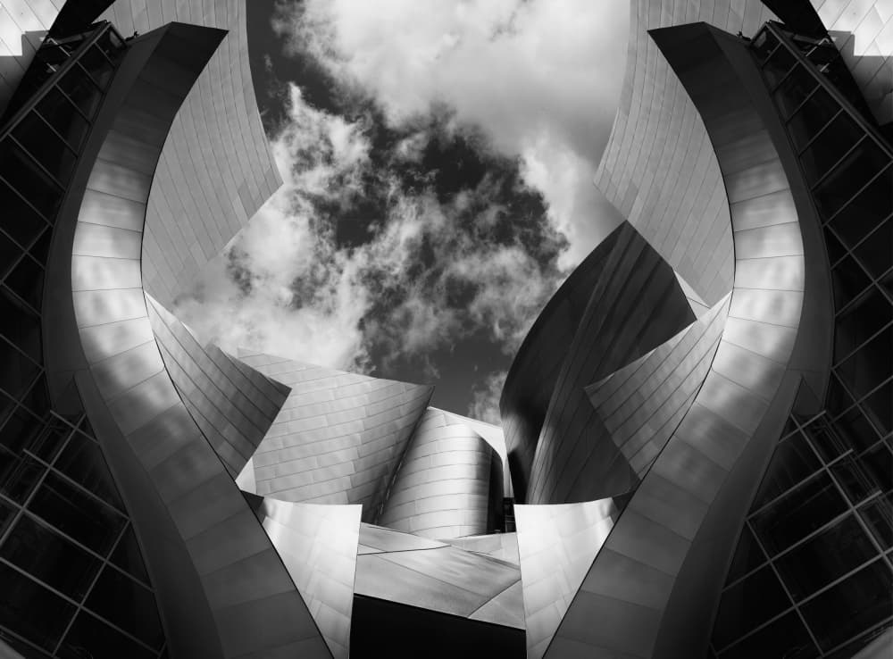 Dynamic Modern Architecture by Ron Jones — canvas wall art