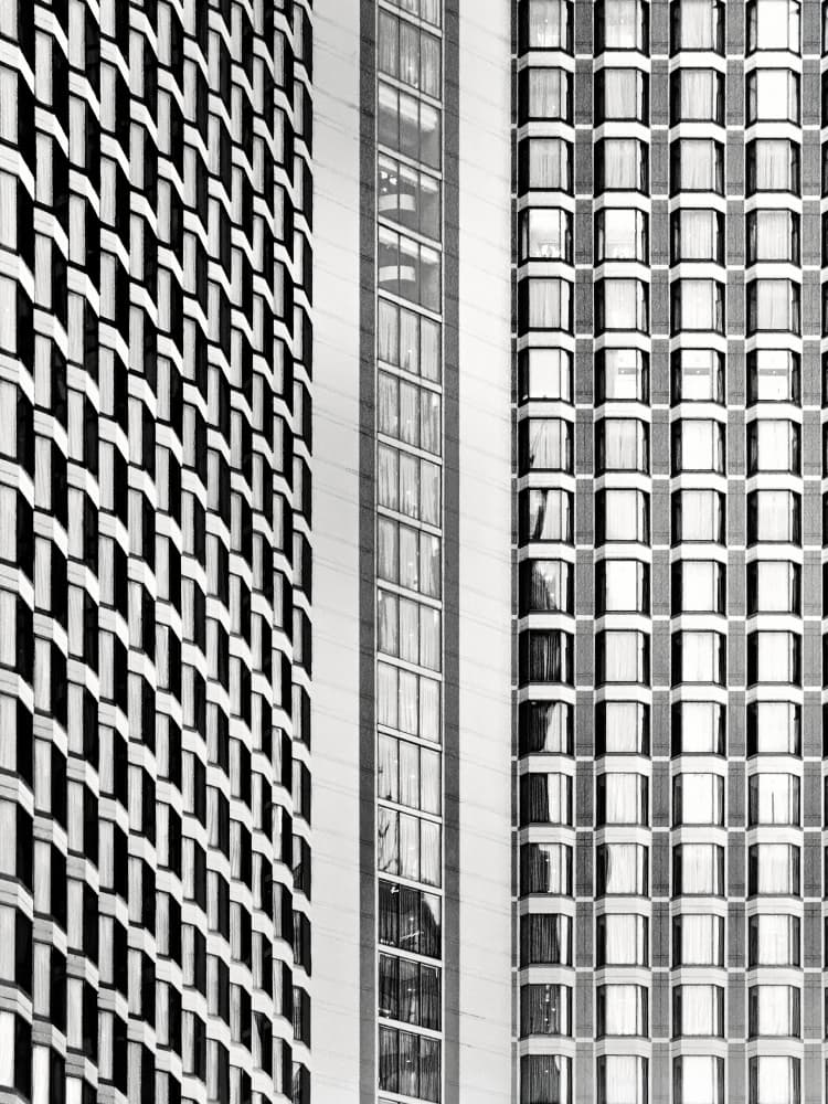 Modern Building Patterns by Rahmad Adriansyah — canvas wall art