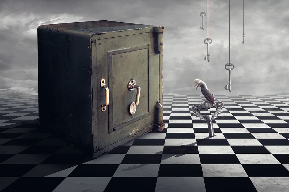 Treasury Keys by Sulaiman Almawash — canvas wall art