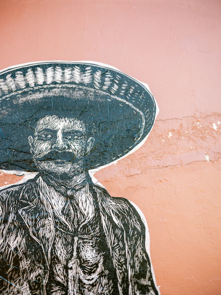 Mexican wall art in Oaxaca by Raisa Zwart — canvas wall art