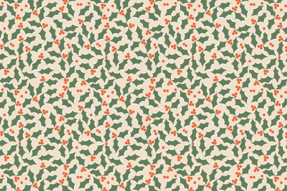 Christmaspatternno39 by Treechild — canvas wall art