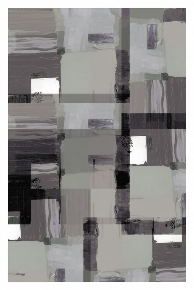 Modern Geometric Blocks by cartissi — canvas wall art