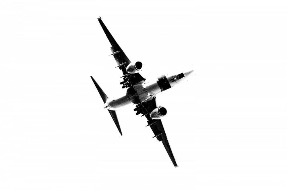 Military Jet Banking by Tal Paz-Fridman — canvas wall art