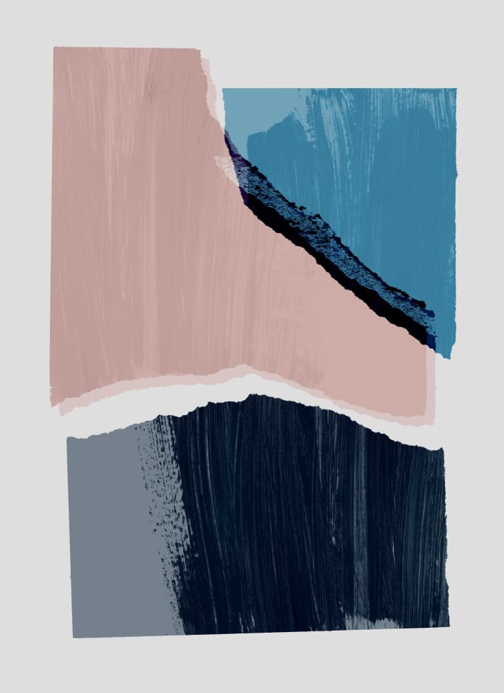 Pieces 1 by Mareike Böhmer — canvas wall art