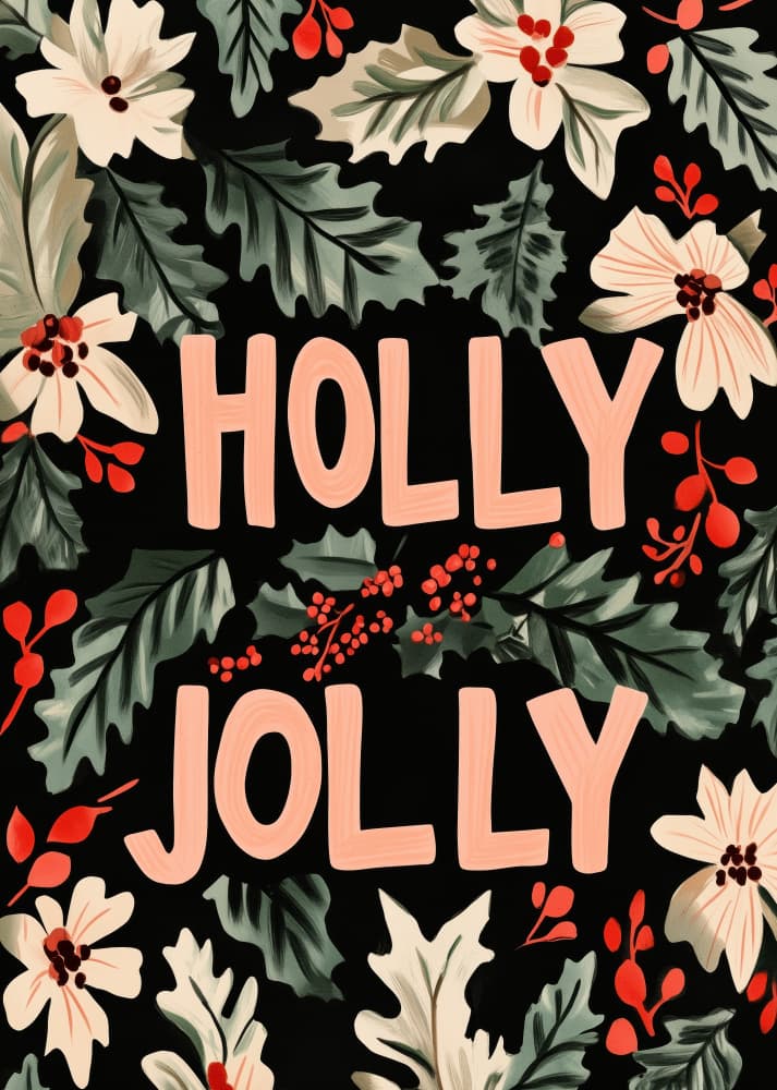 Festive Foliage by Treechild — canvas wall art