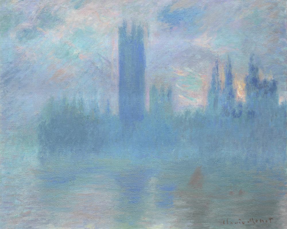 Houses of Parliament, London (1900–1901) By Claude Monet by Claude Monet — canvas wall art