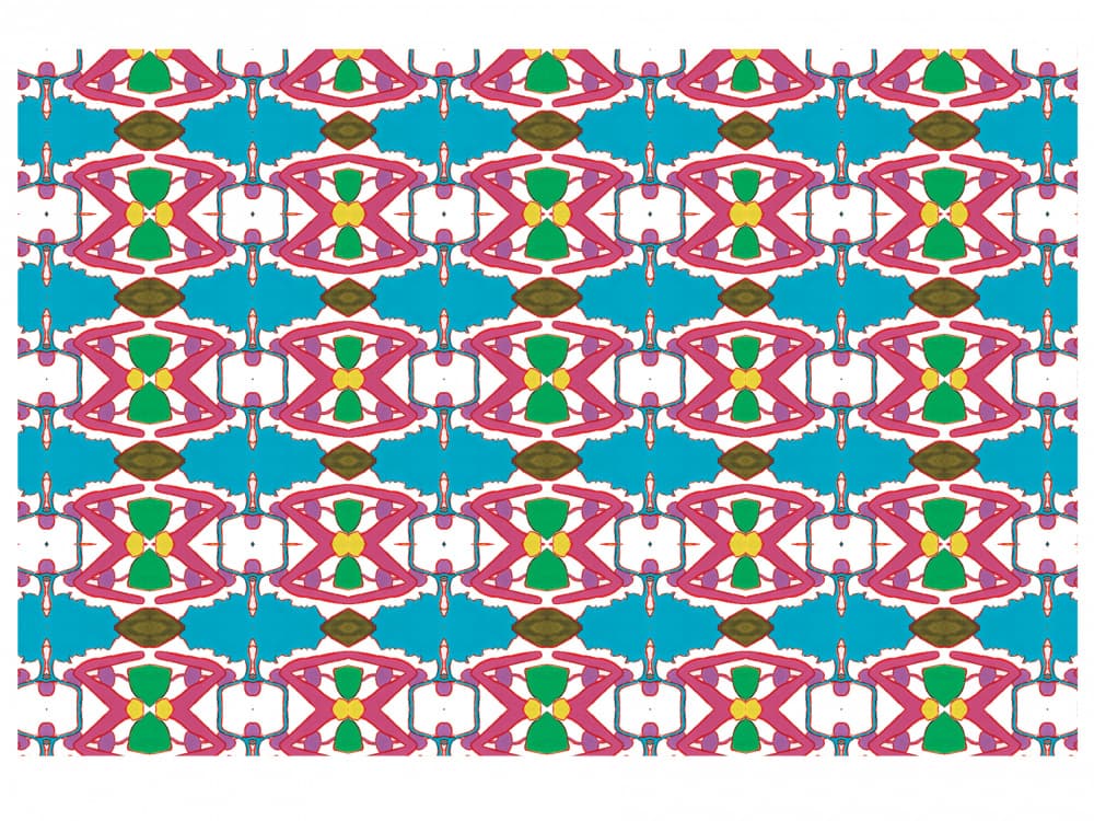 Vibrant Pattern Design by Breanna Megan Studio — canvas wall art