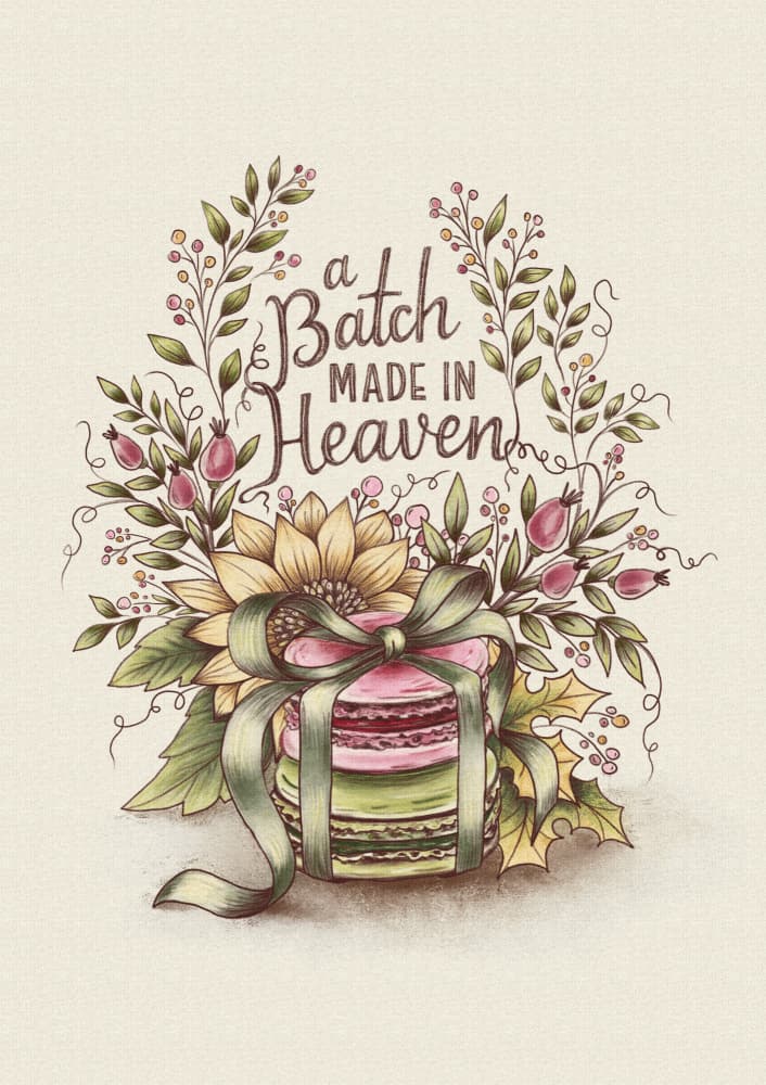 A Batch Made In Heaven by Olena Kovalova — canvas wall art