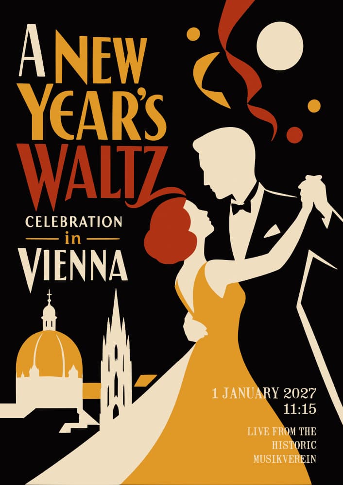 Elegant Vienna Waltz by Patryk Krygowski — canvas wall art