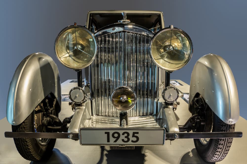 1935 Classic Car by Urs Zimmermann — canvas wall art