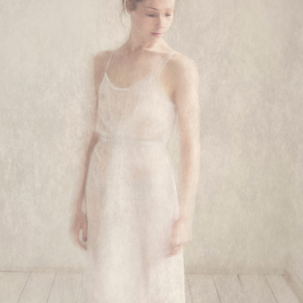 Ethereal Serene Portrait by Michael Groenewald — canvas wall art