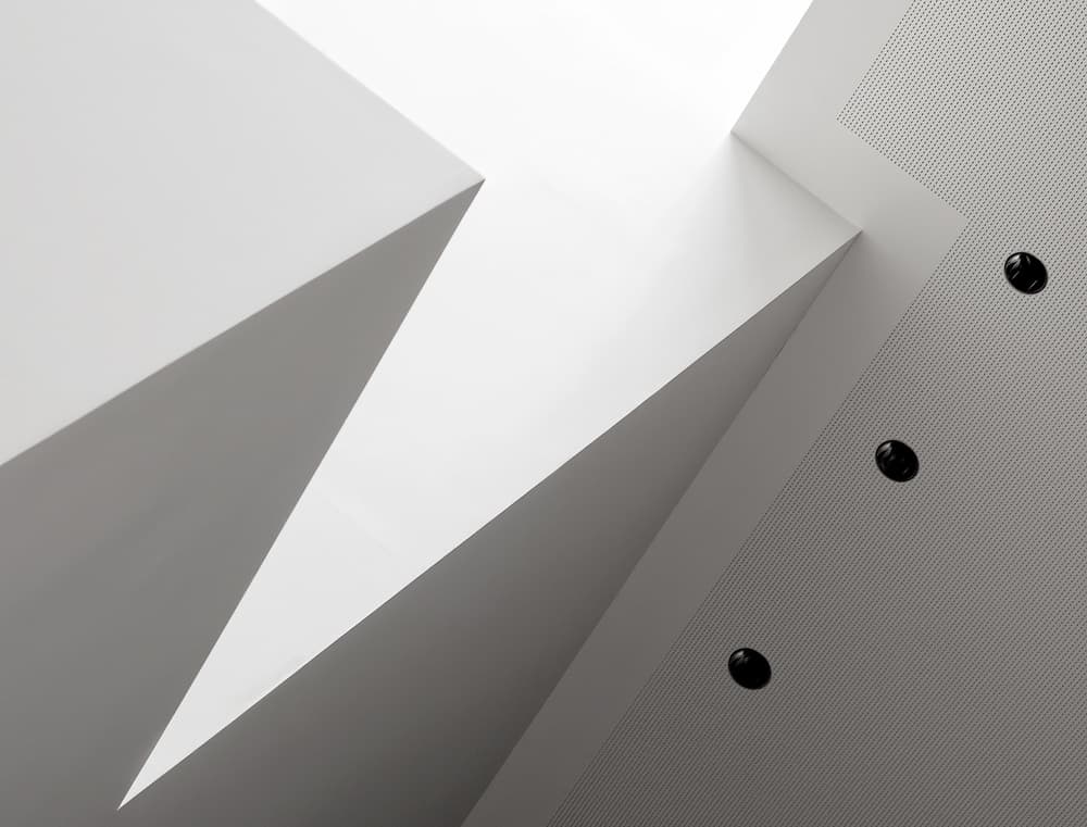 Modern Geometric Angles by Tomasz Buczkowski ( Tomush ) — canvas wall art