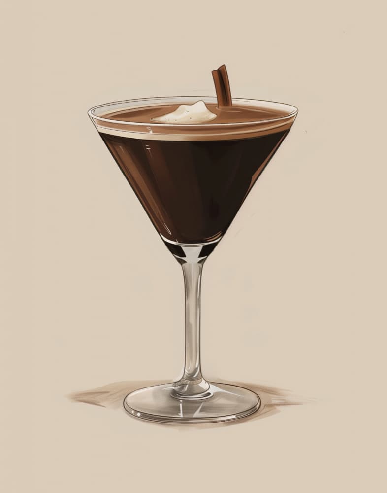 Cinnamon Espresso Martini by Jolly and Dash — canvas wall art