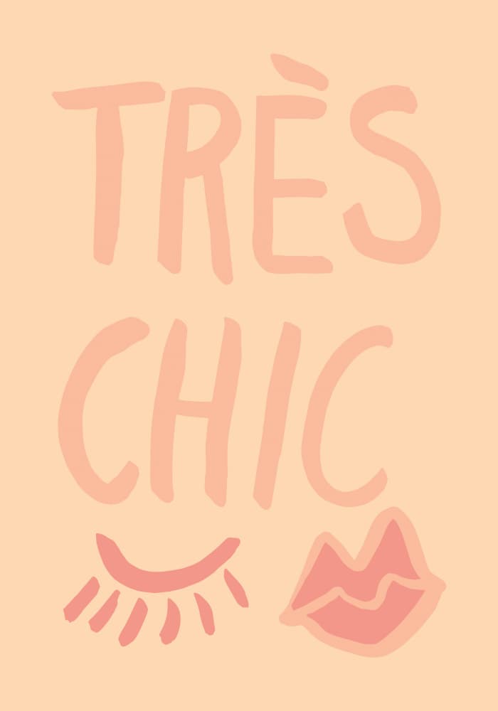 Très Chic Beauty by Pictufy Studio — canvas wall art