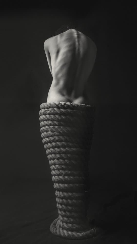 Bound Human Form by AURIMAS VALEVICIUS — canvas wall art