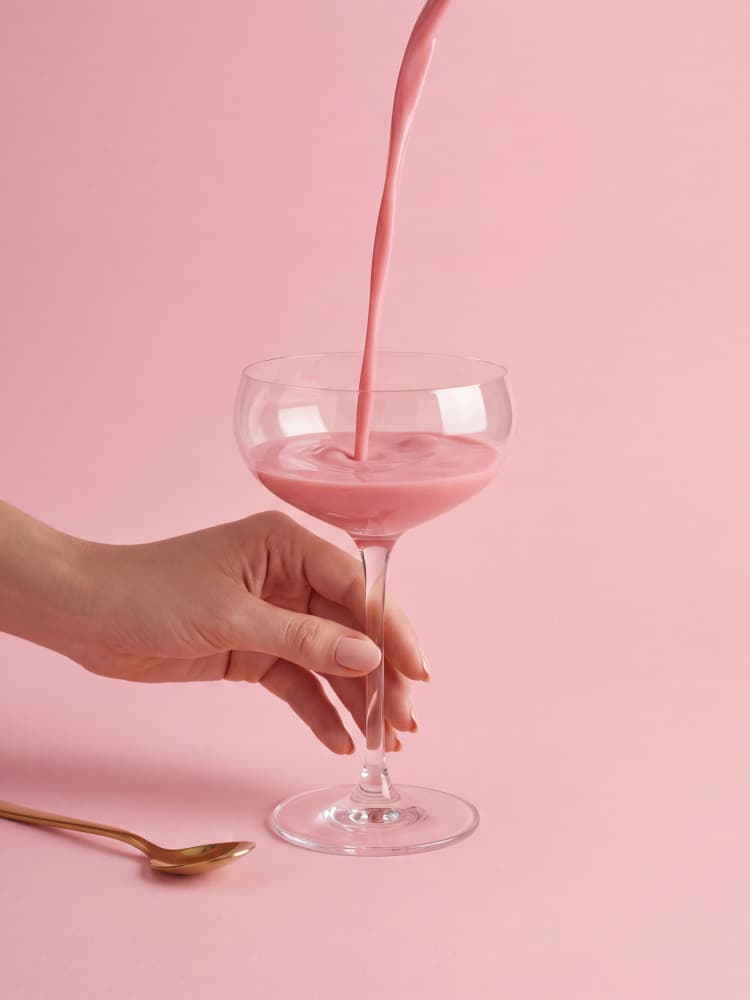 Pouring Pink Drink by Andreas Magnusson — canvas wall art