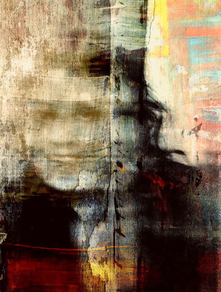 Mysterious Grunge Figure by Dalibor Davidovic — canvas wall art