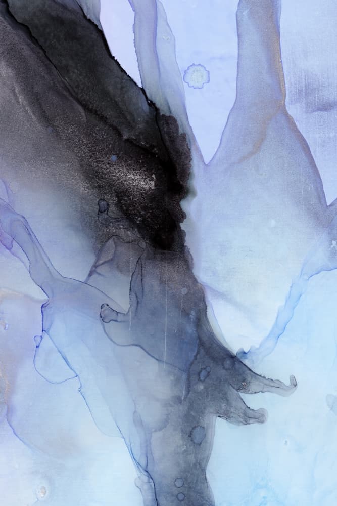Ethereal Flowing Veil by uplusmestudio — canvas wall art