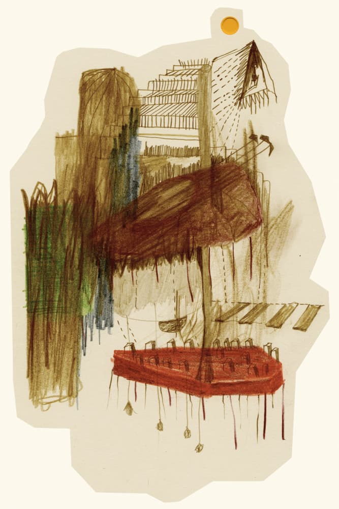 Inner City by Alexander Adiels — canvas wall art