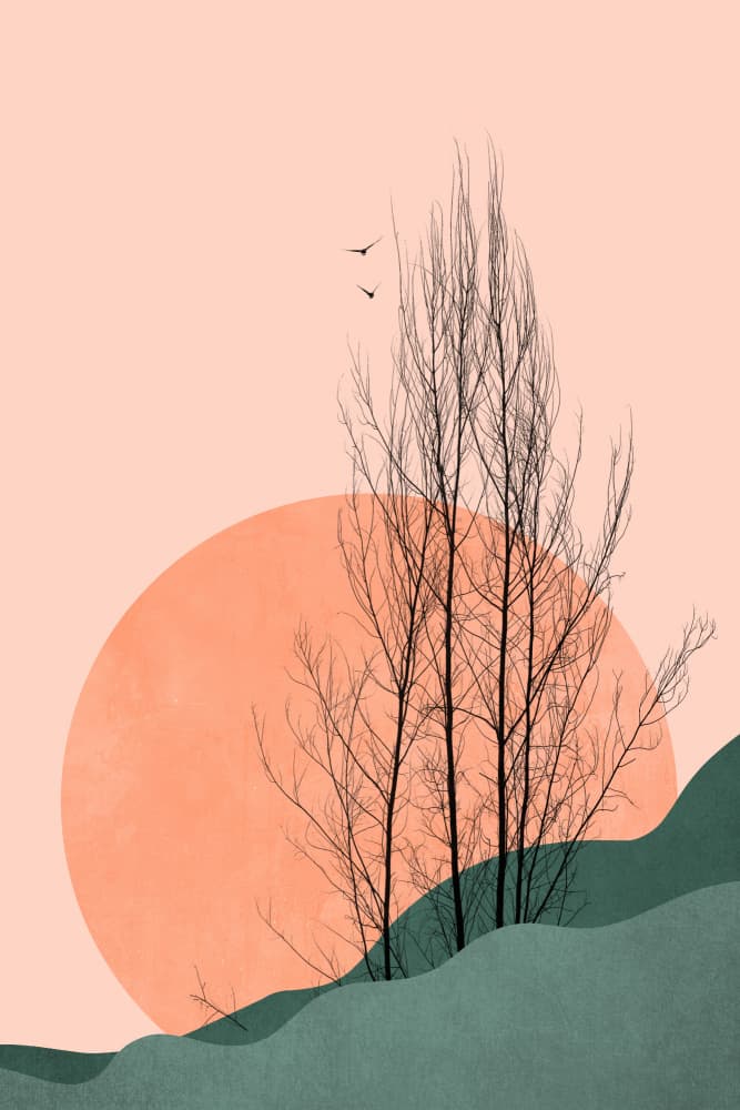 Sunset Memories by Kubistika — canvas wall art