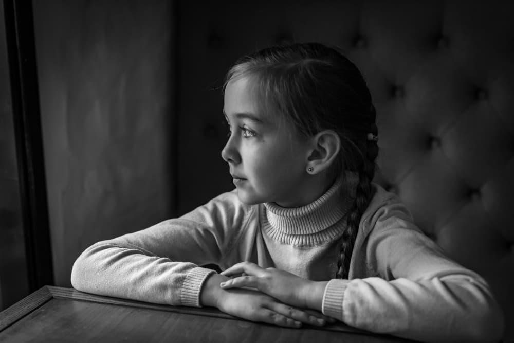 Pensive Girl Looking Out by Dmitry Stepanov — canvas wall art