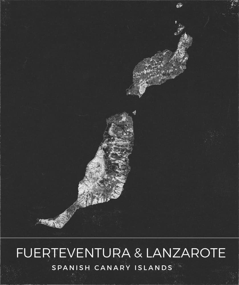 Fuerteventura And Lanzarote by Nicholas — canvas wall art