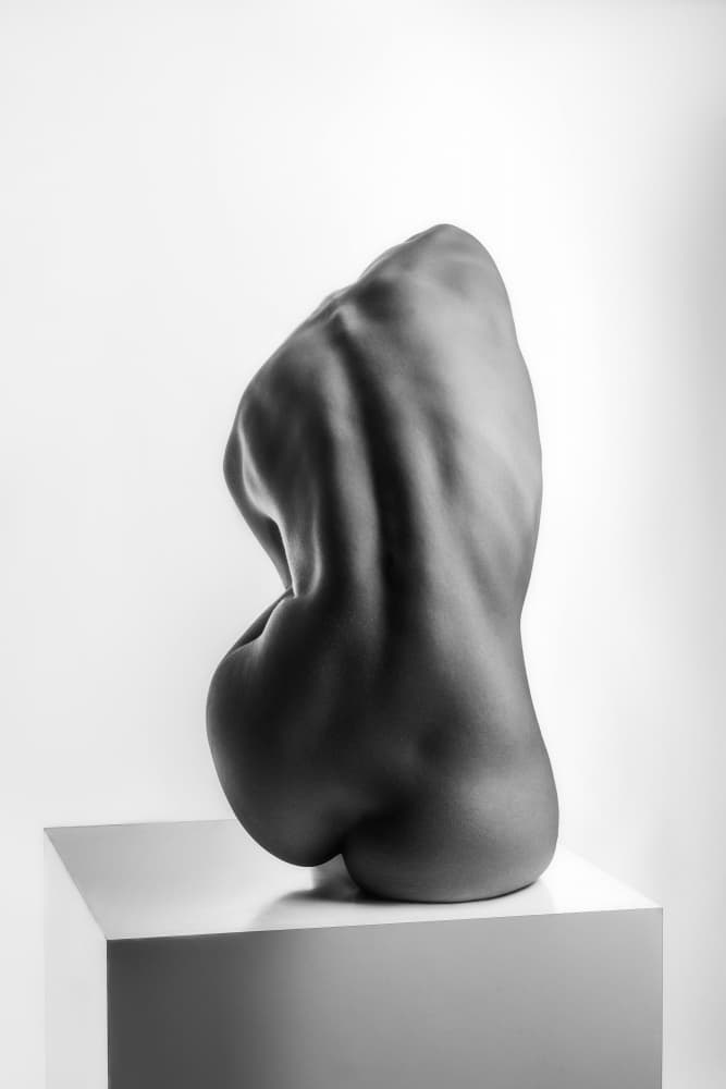 Sculpted Nude Figure by AURIMAS VALEVICIUS — canvas wall art
