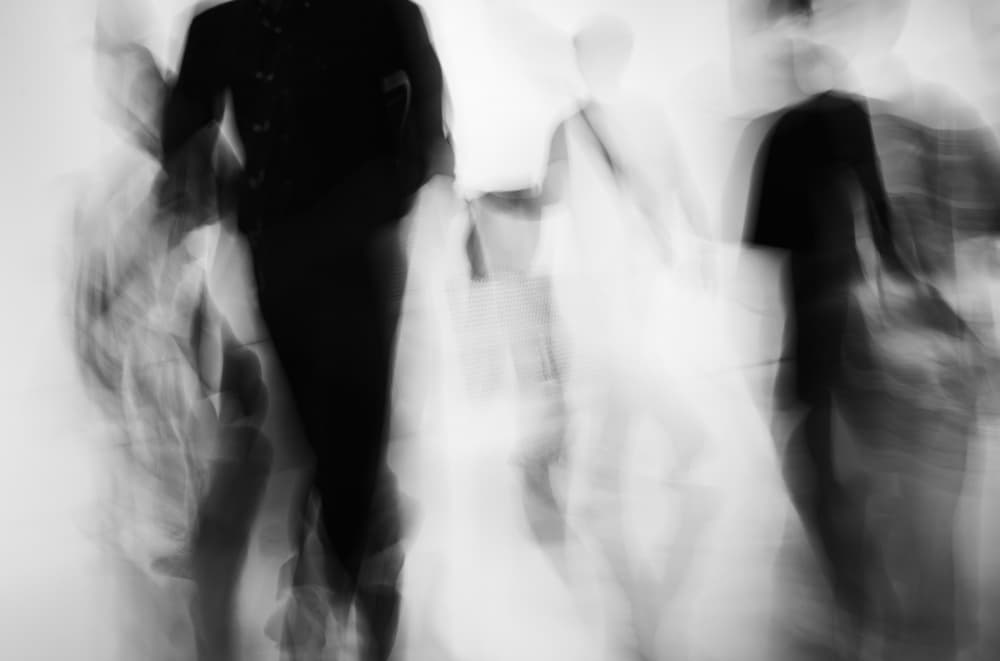 Abstract City Movement by Swen MUN — canvas wall art