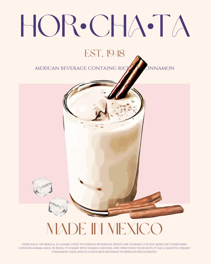 Refreshing Horchata Drink
