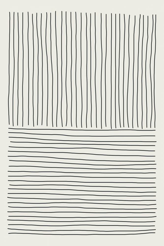 Abstract Line Study by jay stanley — canvas wall art