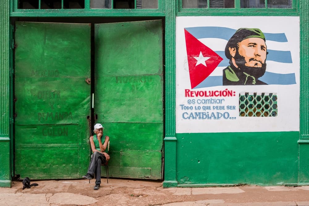 Cuban Street Revolutionary by Pavol Stranak — canvas wall art
