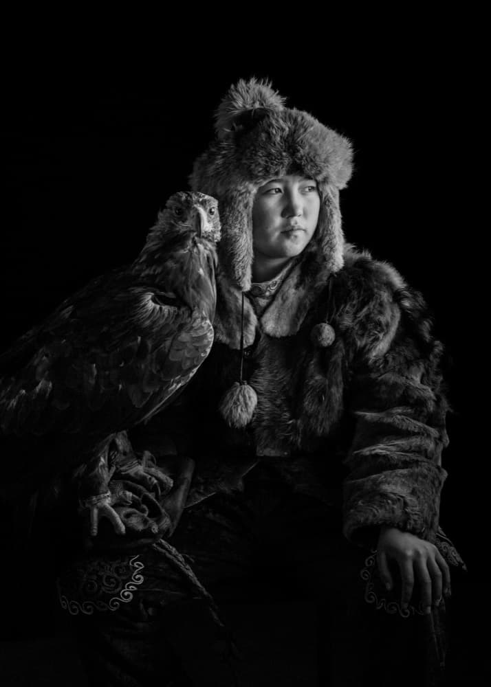 Traditional Eagle Hunter by ADIREK M — canvas wall art