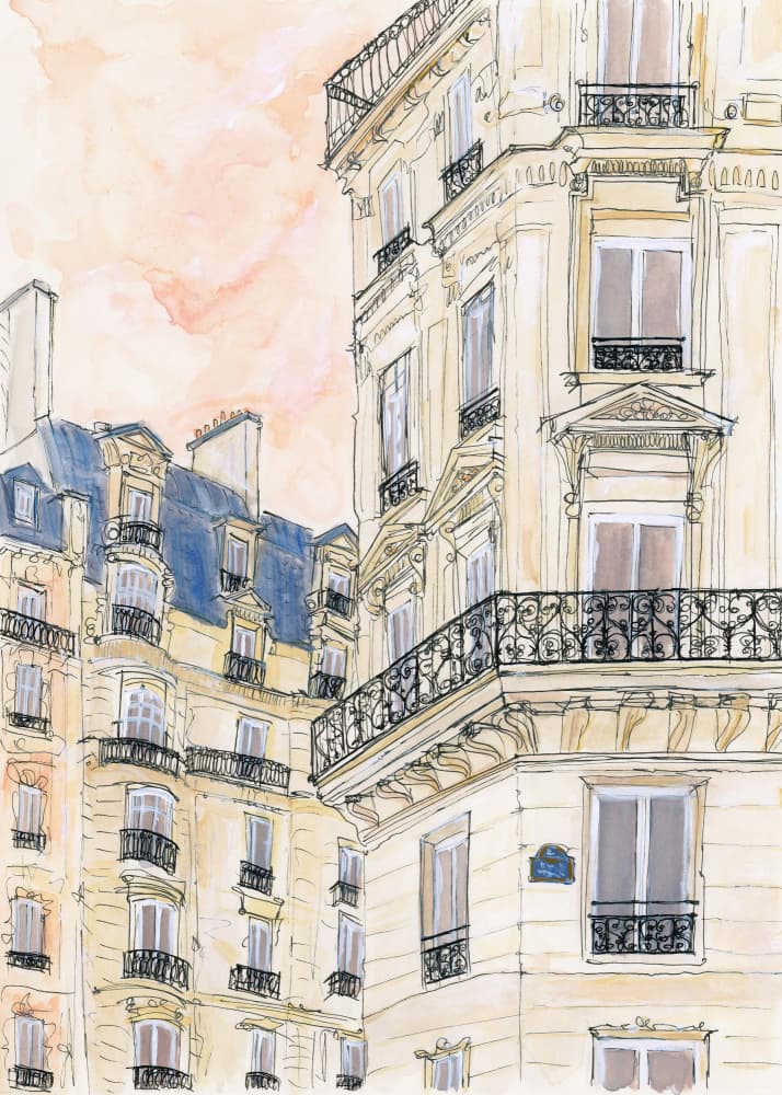 Parisian Street Corner