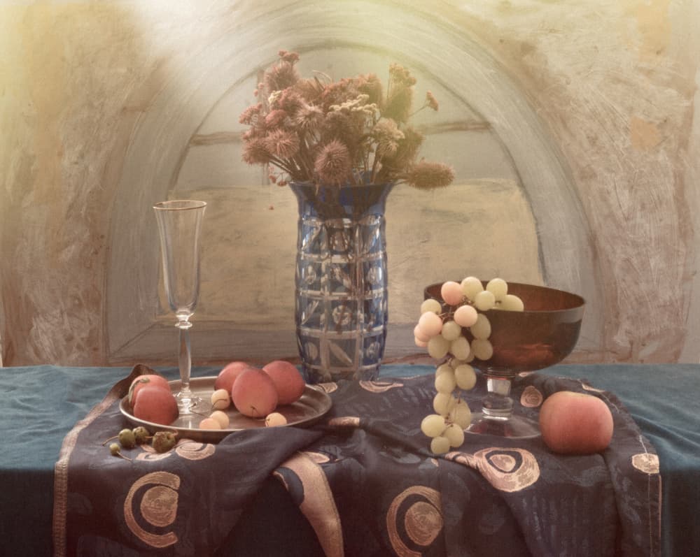 Elegant Vintage Still Life by UstinaGreen — canvas wall art