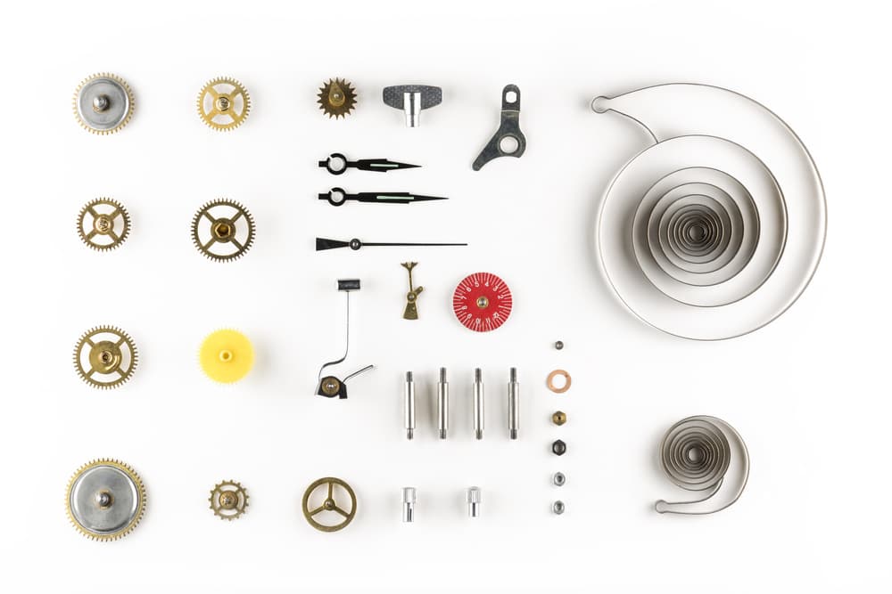 Intricate Clockwork Parts by Thomas LENNE — canvas wall art