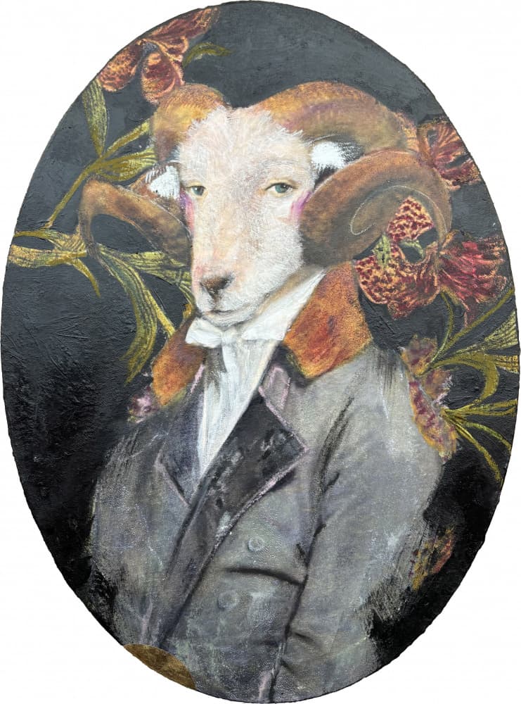 Dapper Ram Portrait