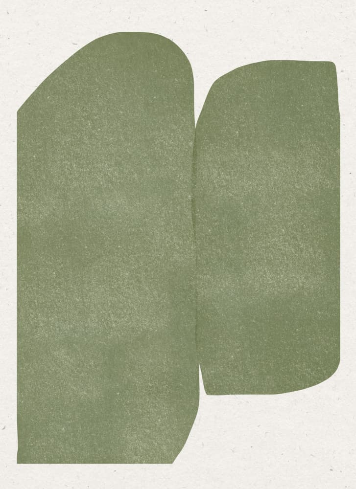 Emerald Echoes by THE MIUUS STUDIO — canvas wall art