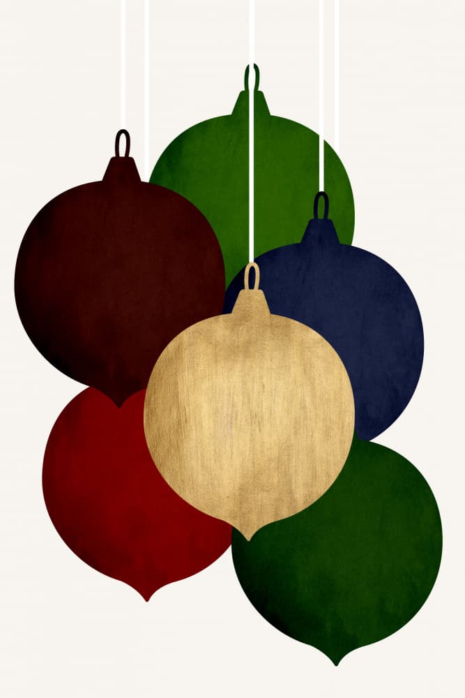 Jingle Bells (vers.2) by Kubistika — canvas wall art