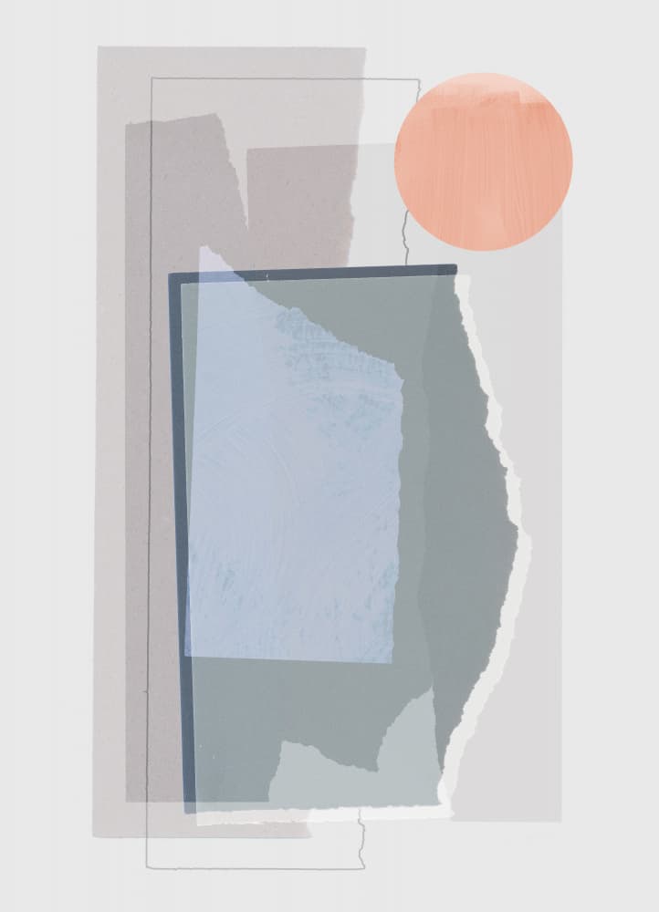 Pieces 10B by Mareike Böhmer — canvas wall art