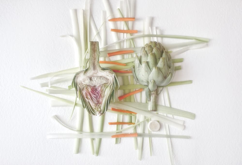 Fresh Artichoke Arrangement by Dimitar Lazarov - Dim — canvas wall art