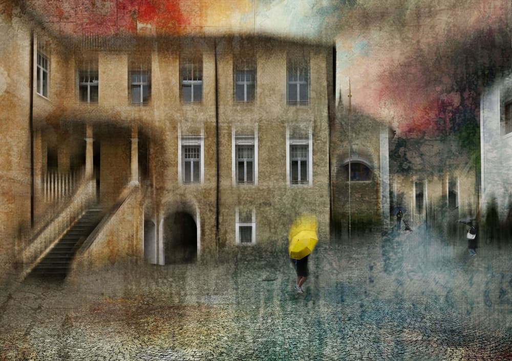 I'm going away from here... by Raffaele Corte — canvas wall art