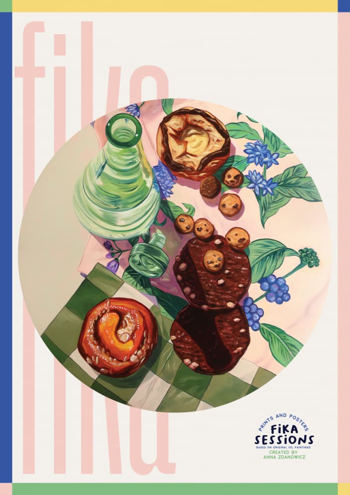 Cozy Table Sweets by Anna Zdanowicz — canvas wall art