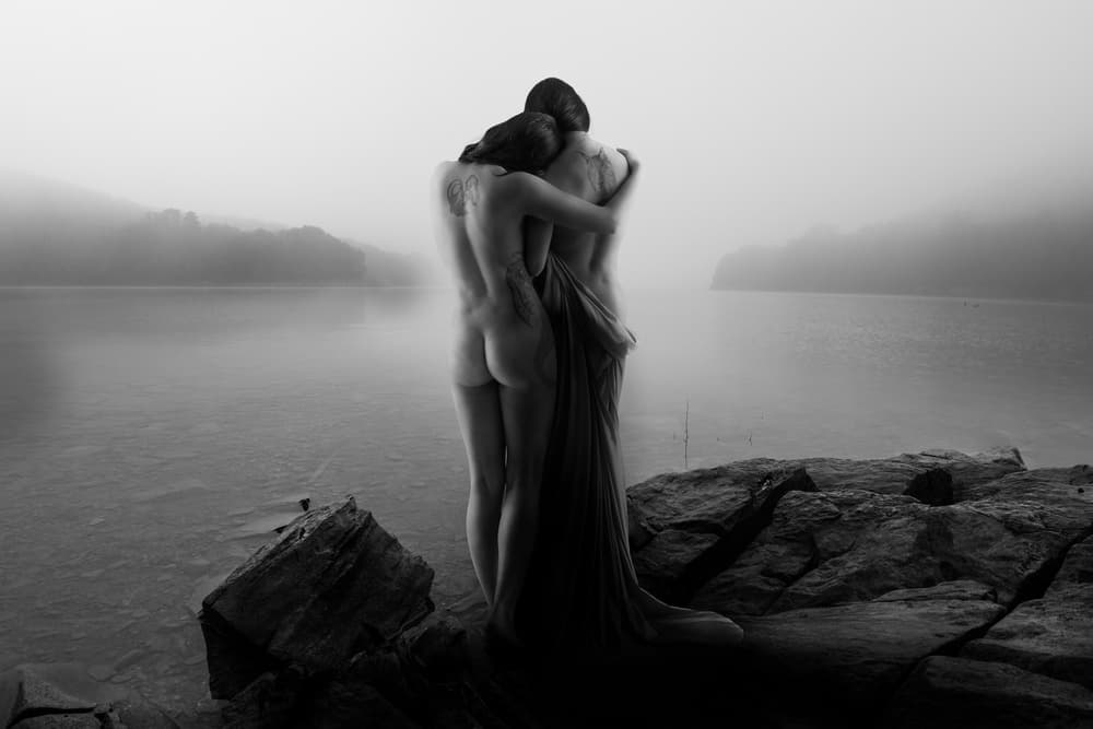 Misty Embrace by Patrick Odorizzi — canvas wall art